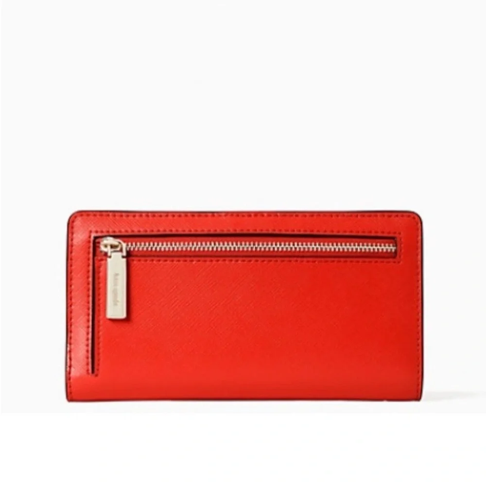 Kate Spade Staci Large Slim Bifold Wallet Gazpacho